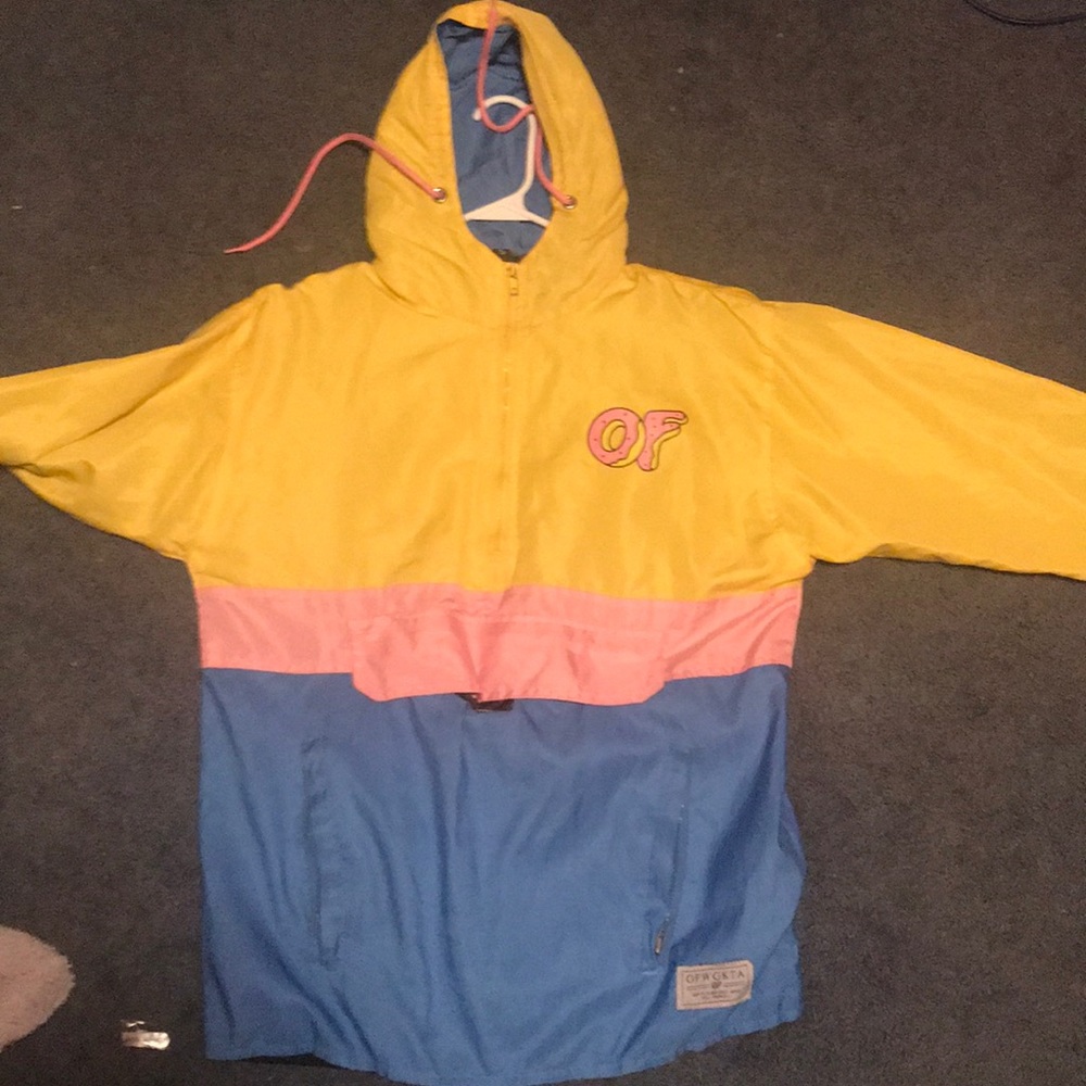 Mens odd future windbreaker